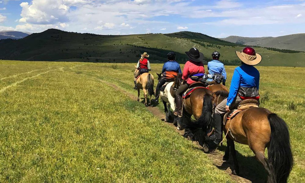 Horse Riding in Mongolia