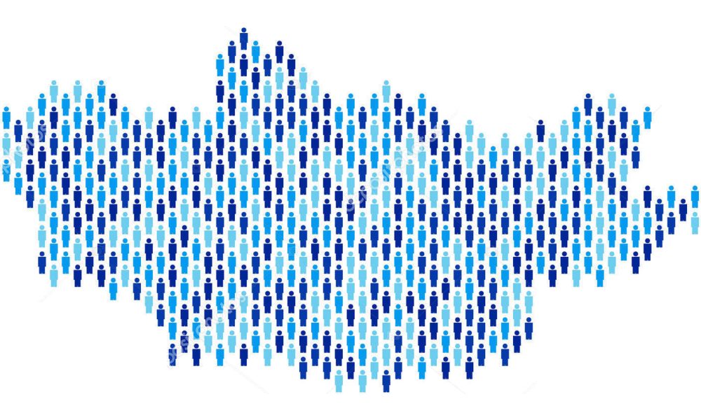 Population of Mongolia 2020